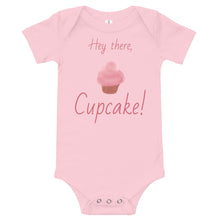 Load image into Gallery viewer, Hey There, Cupcake! Short Sleeve Onesie