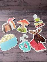 Load image into Gallery viewer, ๐ Strong Coffee & Long Books ๐-Sticker