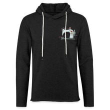 Load image into Gallery viewer, Unisex Lightweight Terry Hoodie - charcoal grey