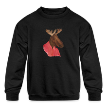 Load image into Gallery viewer, Kids' Crewneck Sweatshirt - black