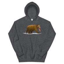 Load image into Gallery viewer, Bear + Salmon Adult Hoodie