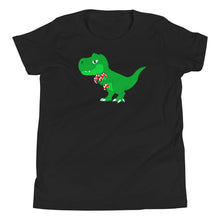 Load image into Gallery viewer, Christmas T-Rex Youth T-Shirt