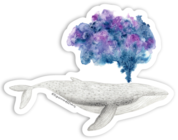 🐋 Humpback Whale 🐋- Sticker