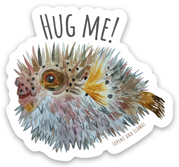 🐡Hug Me!🐡 - Sticker