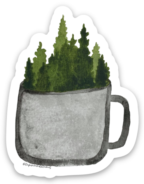 🌲Mug O’ Evergreens🌲 - Sticker