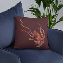 Load image into Gallery viewer, Pacific Octopus Throw Pillow
