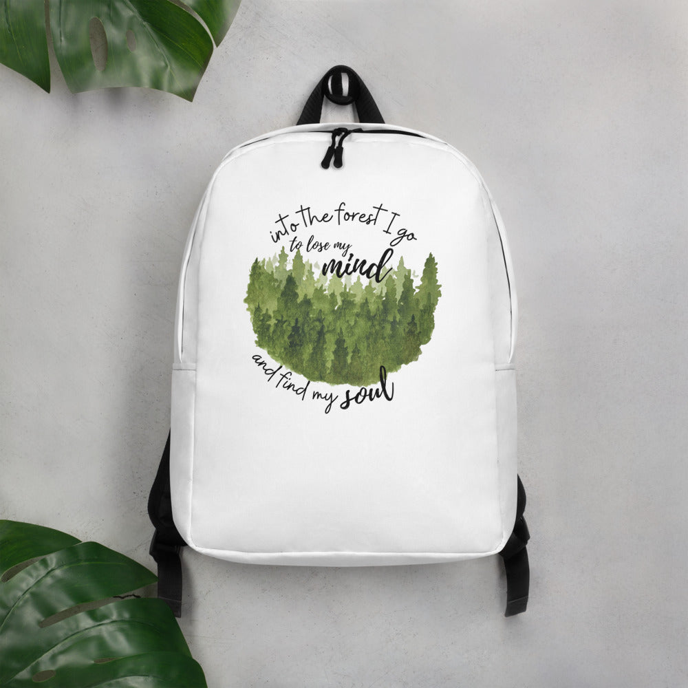 Into The Forest I Go Backpack