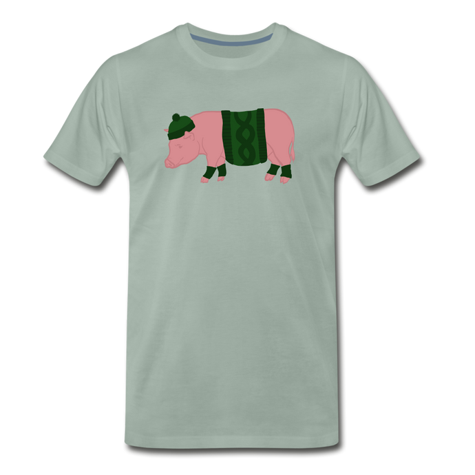 Cozy Piggy - steel green