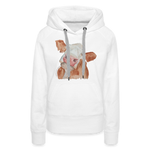 Load image into Gallery viewer, Sassy Cow Women’s Hoodie - white
