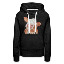 Load image into Gallery viewer, Sassy Cow Women’s Hoodie - charcoal grey
