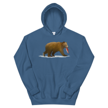 Load image into Gallery viewer, Bear + Salmon Adult Hoodie
